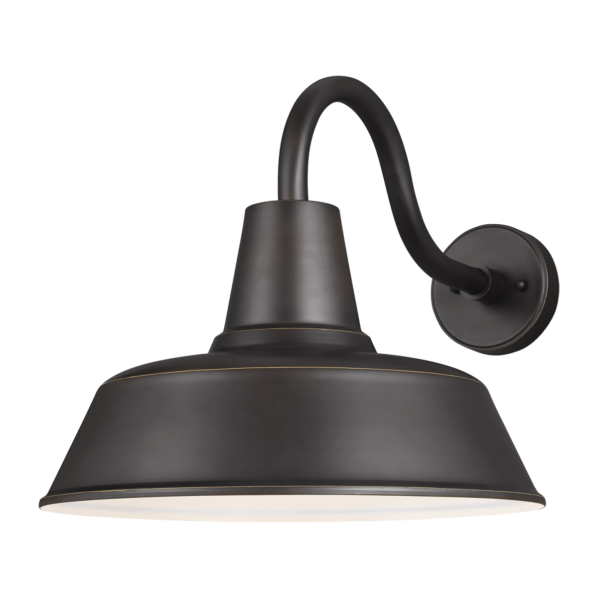 Murale extérieure Barn Light - Bronze antique 16" Ampoules non - incluses by Visual Comfort Studio | Luminaires & cie