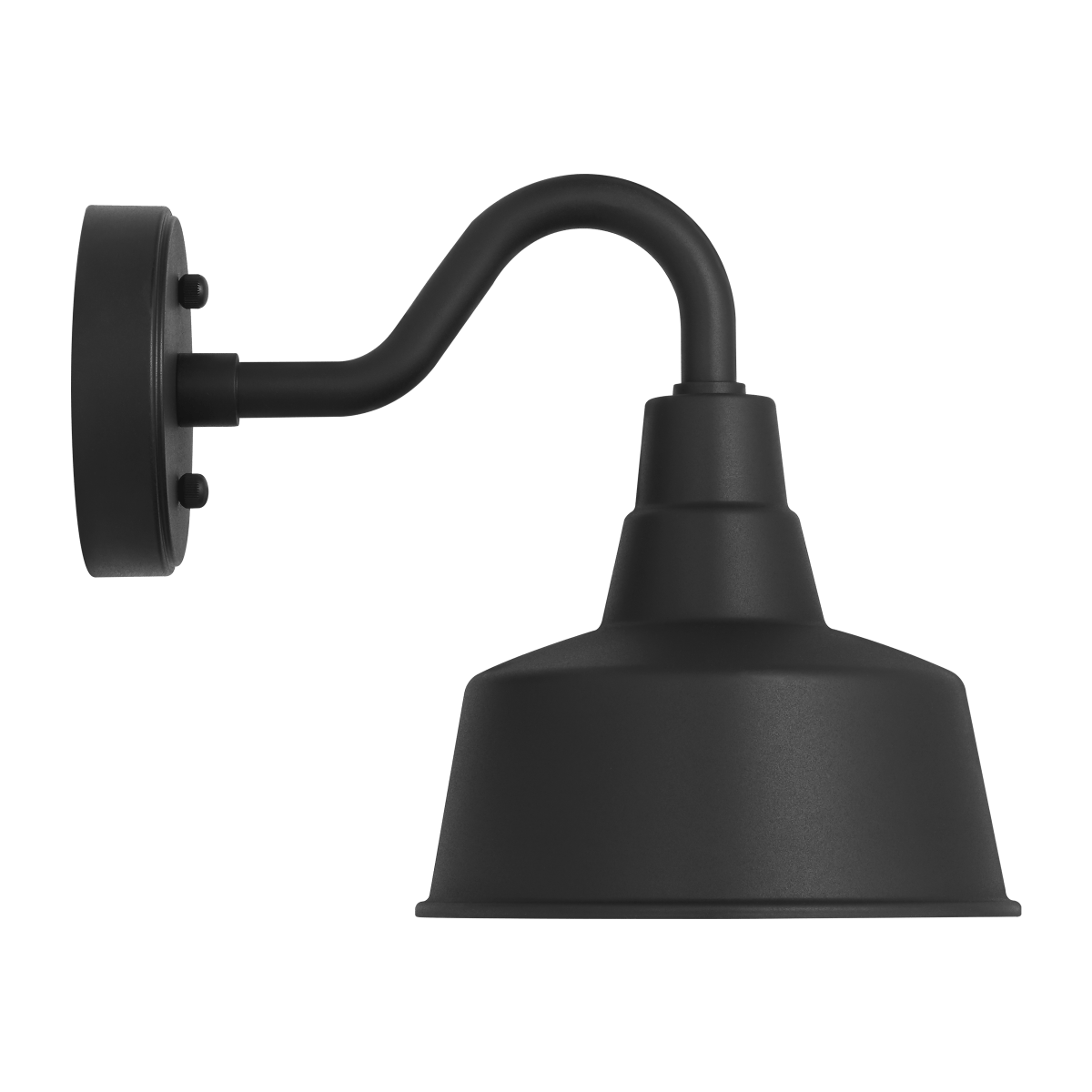 Murale extérieure Barn Light - Black texturé 8" Stonestrong - Ampoules non - incluses by Visual Comfort Studio | Luminaires & cie