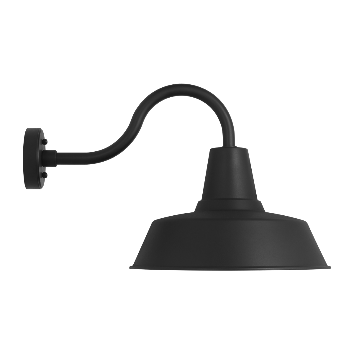 Murale extérieure Barn Light - Black texturé 16" Stonestrong - Ampoules DEL incluses by Visual Comfort Studio | Luminaires & cie