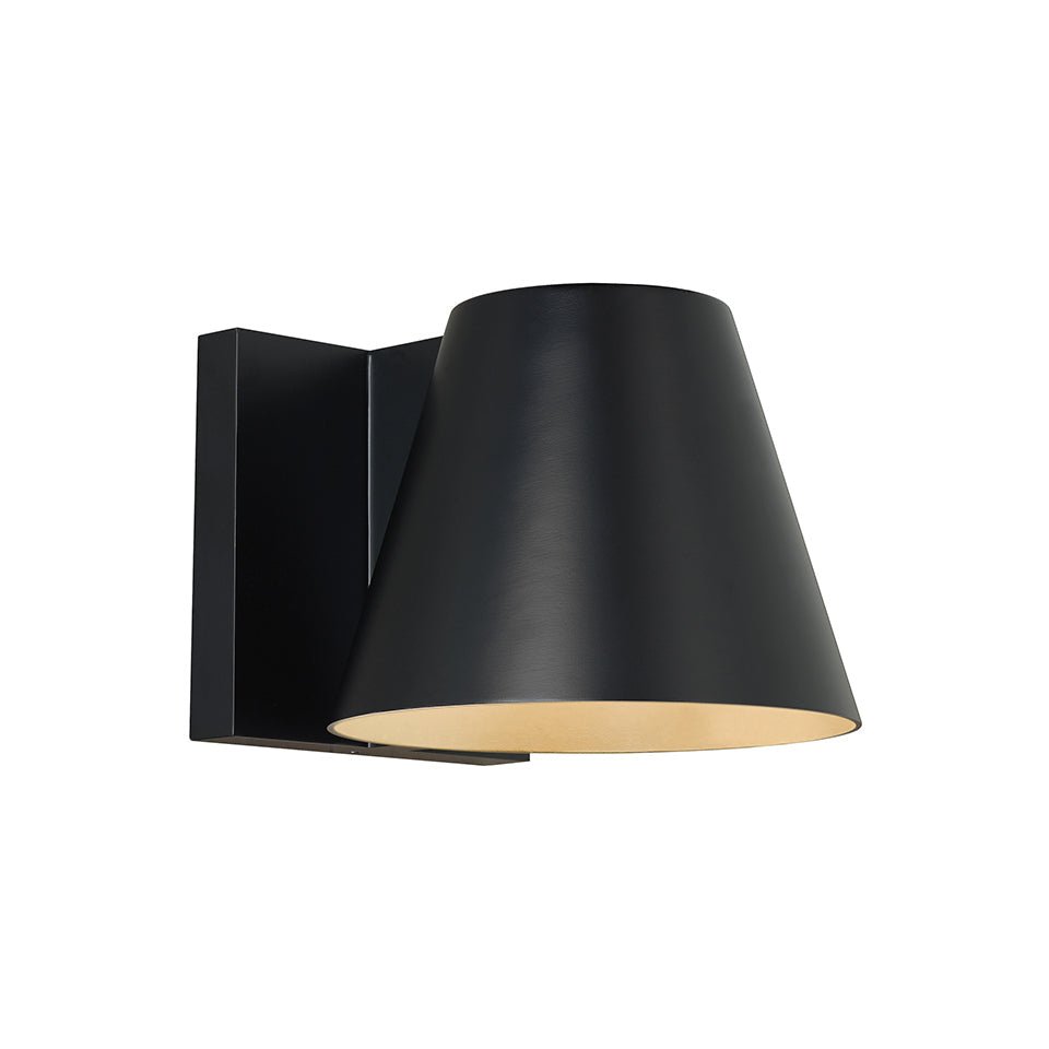 Murale extérieure Bowman - Noir 3000K (Blanc doux) 6" by Tech Lighting | Luminaires & cie