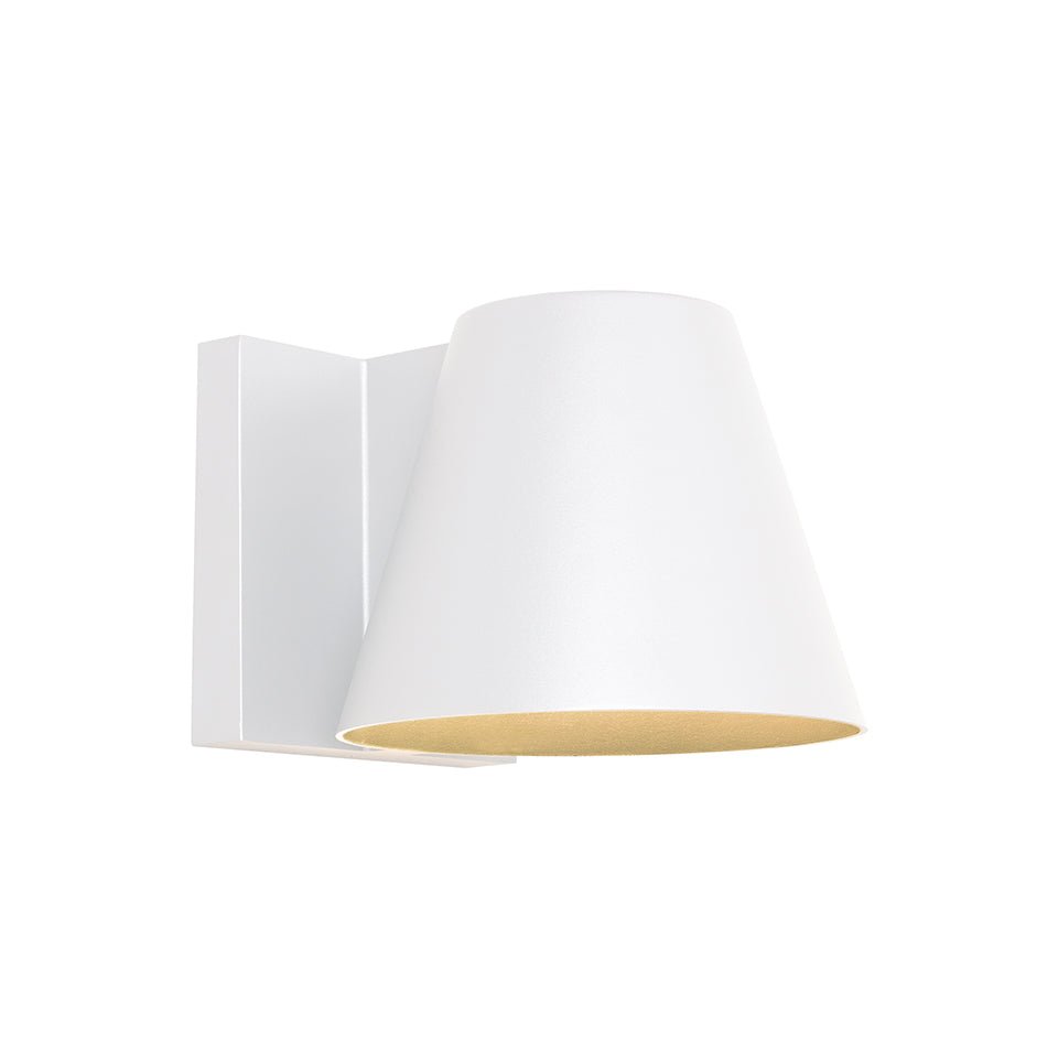 Murale extérieure Bowman - Blanc 3000K (Blanc doux) 6" by Tech Lighting | Luminaires & cie