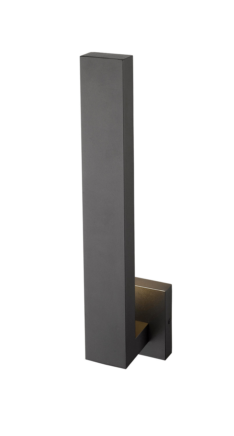 Lanterne murale extérieure Edge Noir, nombre ampoules 2 – vue 3