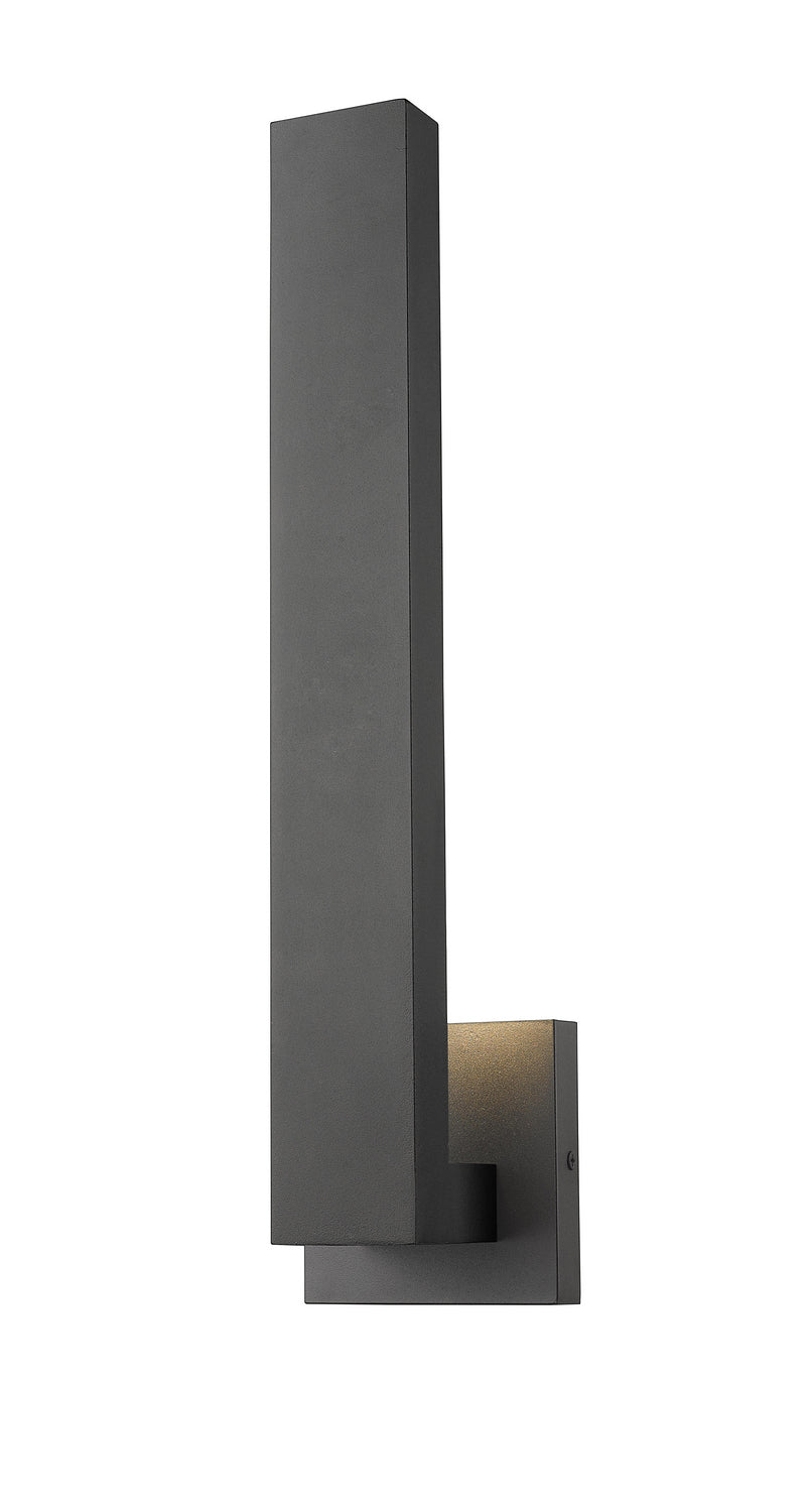 Lanterne murale extérieure Edge Noir, nombre ampoules 2 – Z-Lite