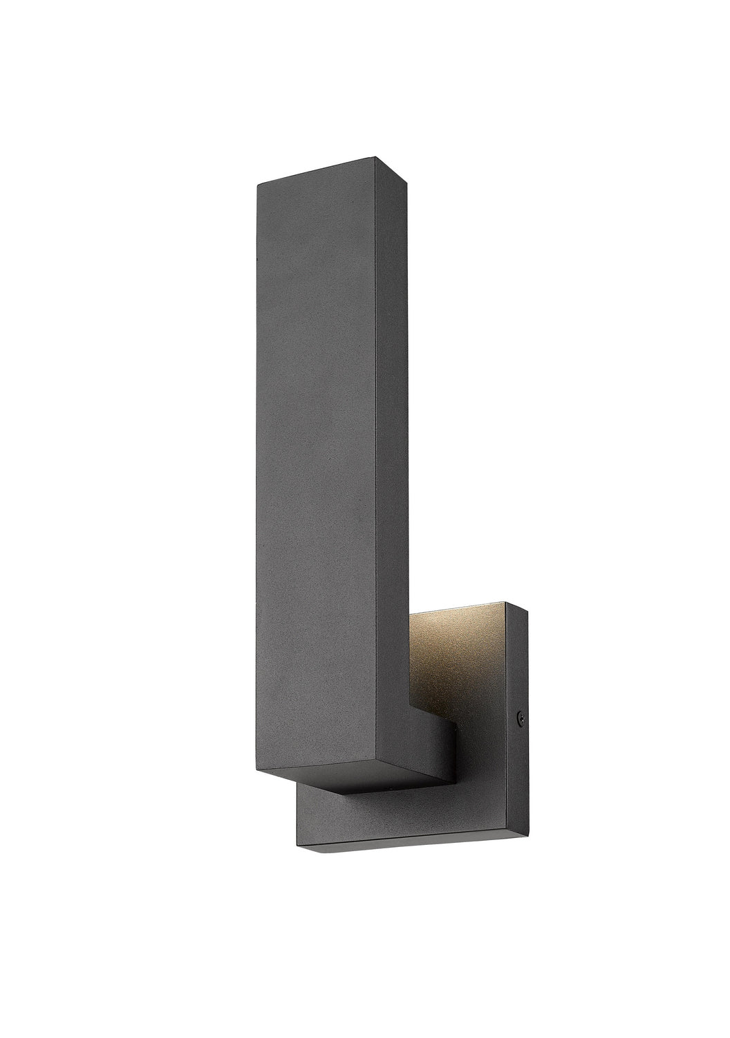 Lanterne murale extérieure Edge Noir, nombre ampoules 1 – vue 3