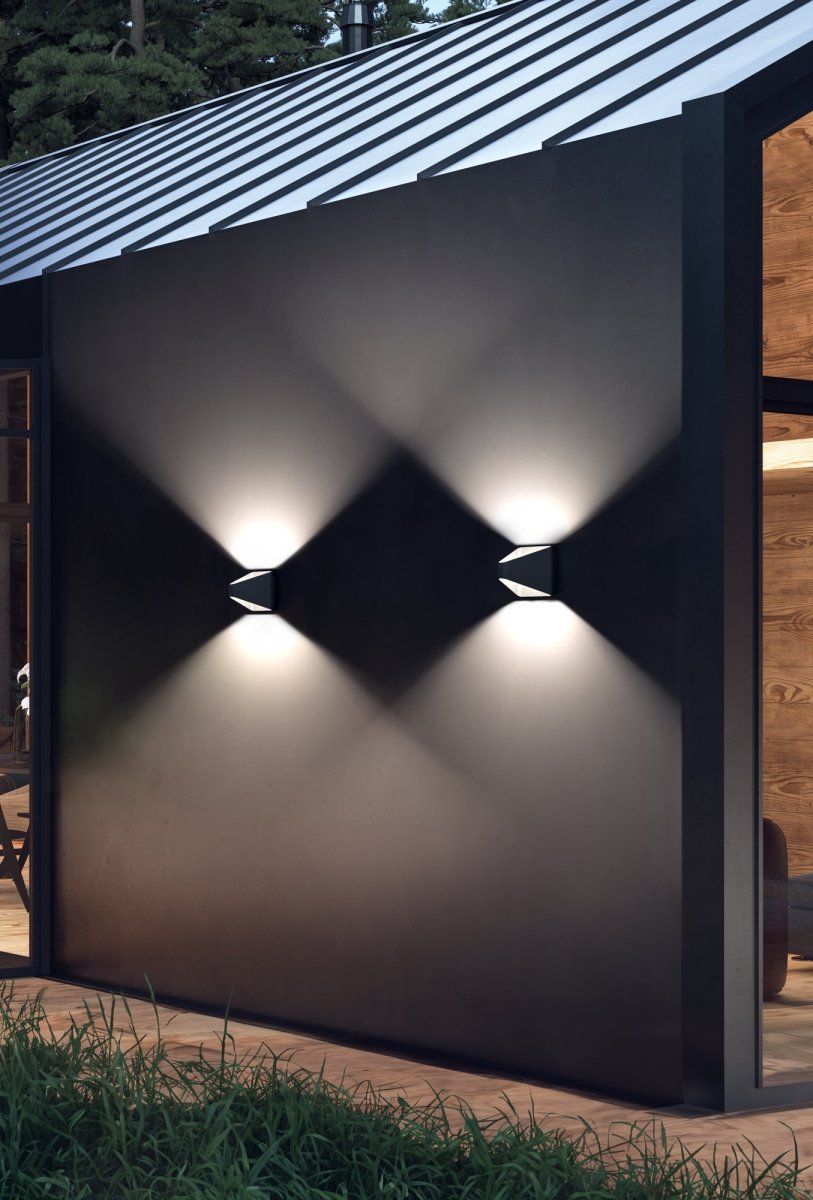 Murale extérieure Ellis - Noir by Kuzco Lighting | Luminaires & cie