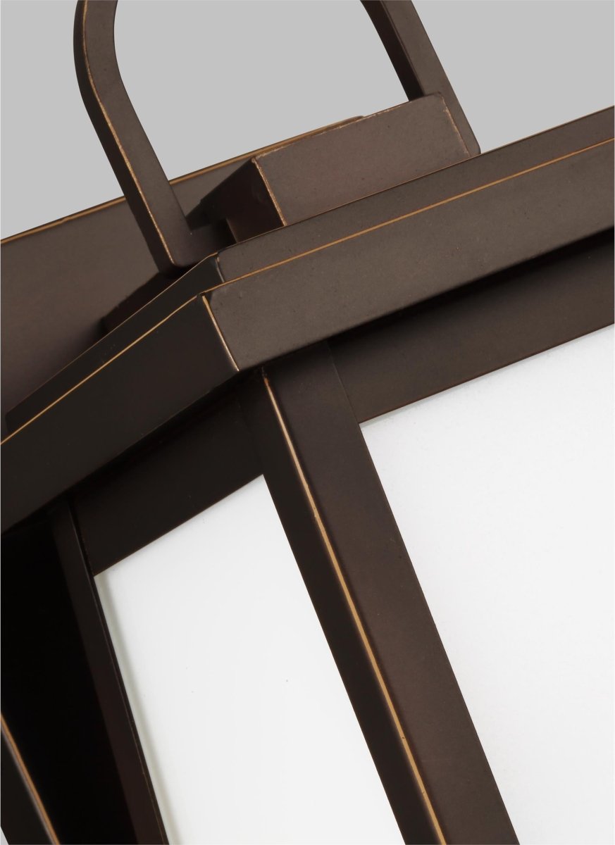 Murale extérieure Founders - Bronze antique 5 1/2" Ampoules DEL incluses by Visual Comfort Studio | Luminaires & cie