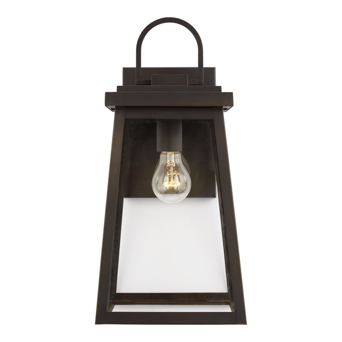 Murale extérieure Founders - Bronze antique 8 1/2" Ampoules DEL incluses by Visual Comfort Studio | Luminaires & cie