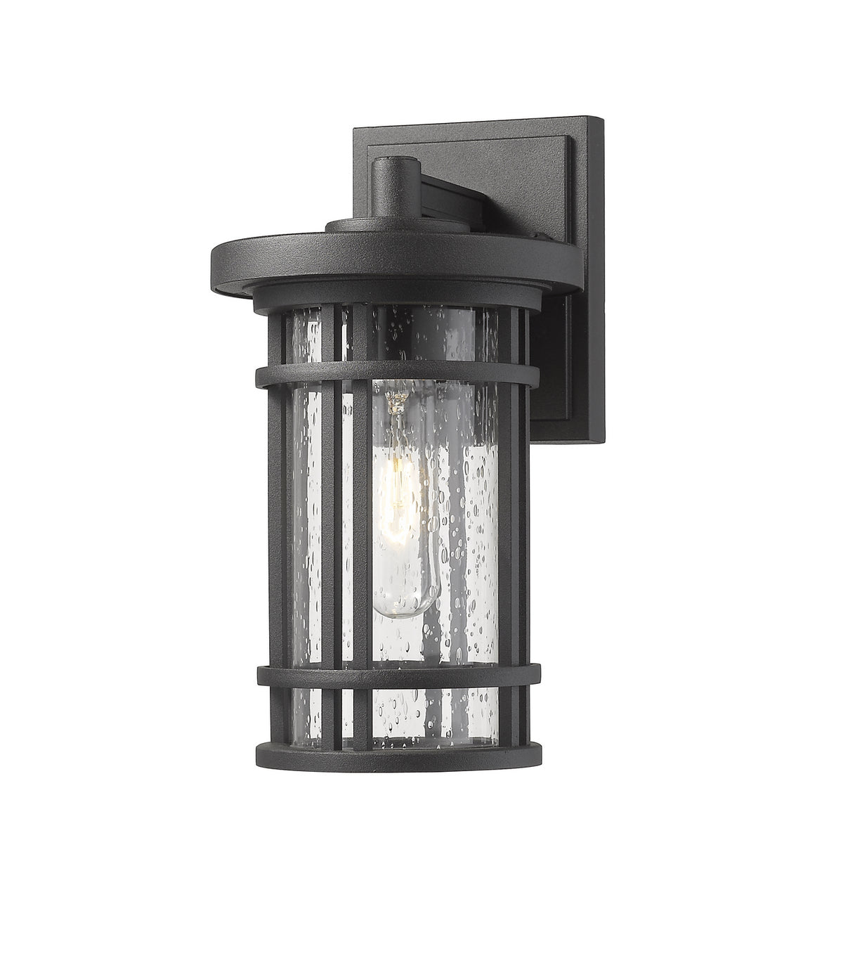 Lanterne murale extérieure Jordan Noir, 6" – Z-Lite