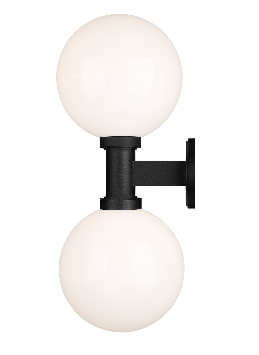 Applique extérieure Laurent Opale blanc, 30" – vue 3