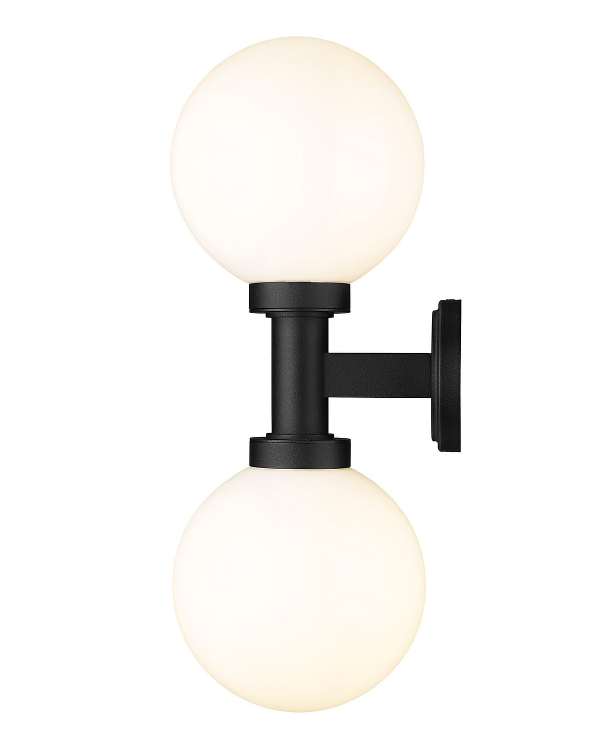 Applique extérieure Laurent Opale blanc, 21" – vue 3