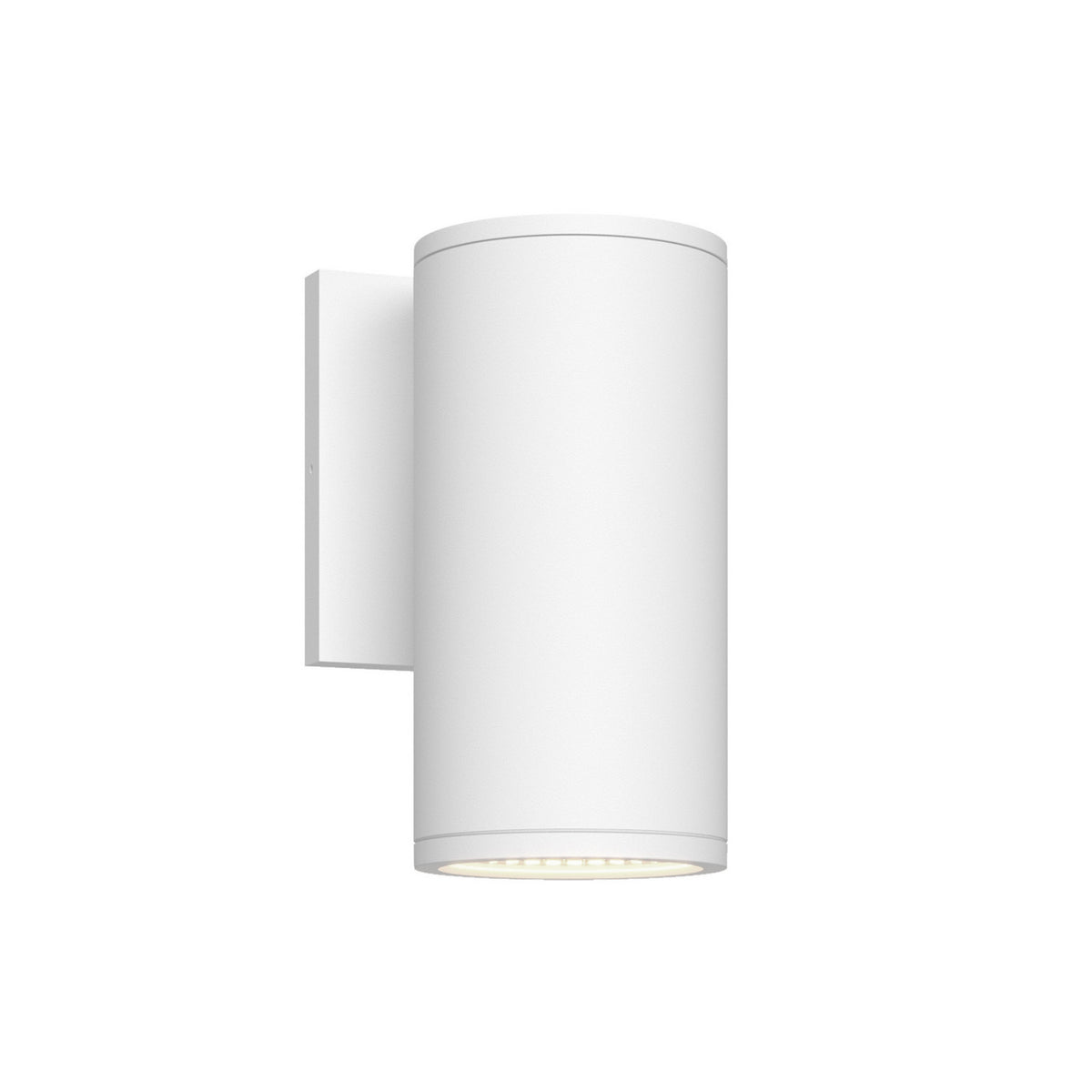 Applique extérieure 3po Nordic Vers le haut ou vers le bas, Blanc, 7" – Kuzco Lighting