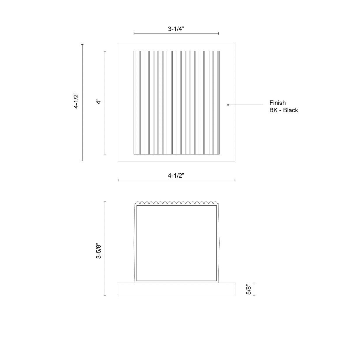 Murale extérieure Mavis - Noir Diffuseur en verre givré by Kuzco Lighting | Luminaires & cie