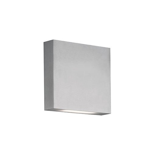 Murale extérieure Mica - Nickel brossé 6 1/8" Éclairage bi - directionnel by Kuzco Lighting | Luminaires & cie