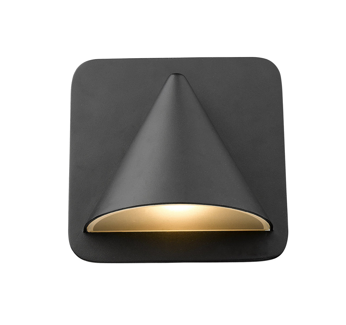 Applique extérieure Obelisk Noir – Z-Lite