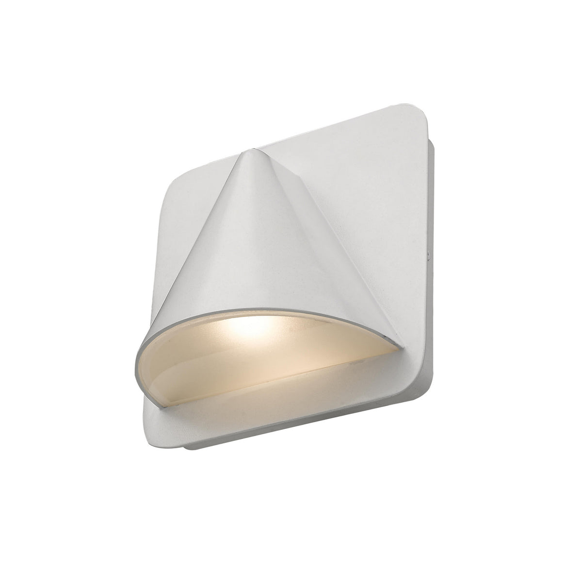 Applique extérieure Obelisk Blanc – vue 3