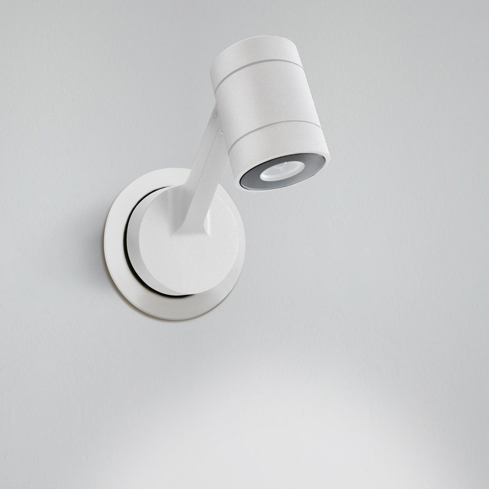 Murale Extérieure Obice - Blanc 34° Standard by Artemide | Luminaires & cie