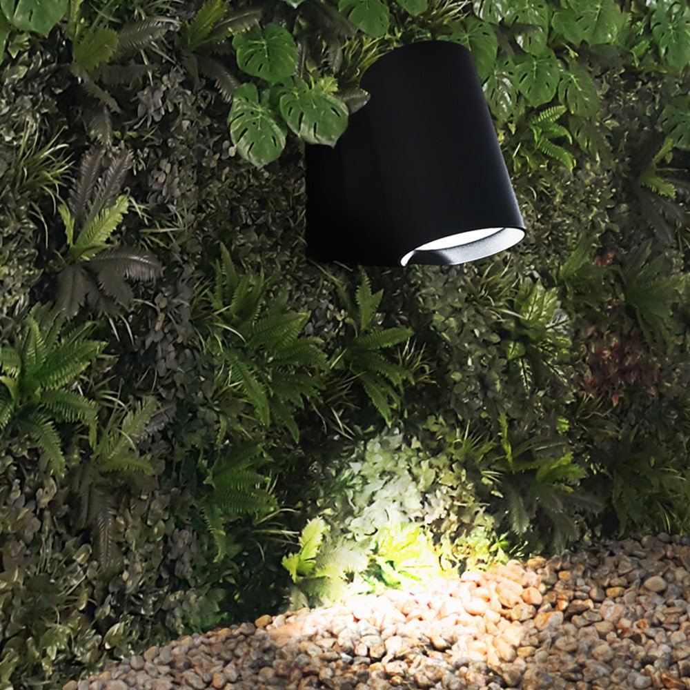Murale Extérieure Oblique - Gris anthracite by Artemide | Luminaires & cie