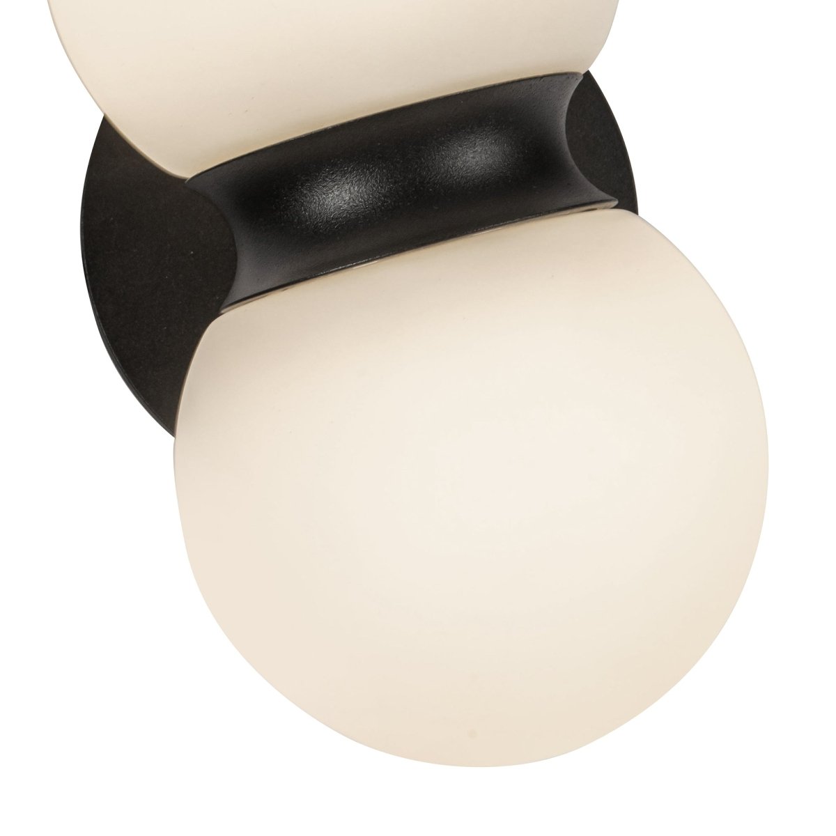 Murale extérieure Peri - Verre noir / opale by Kuzco Lighting | Luminaires & cie