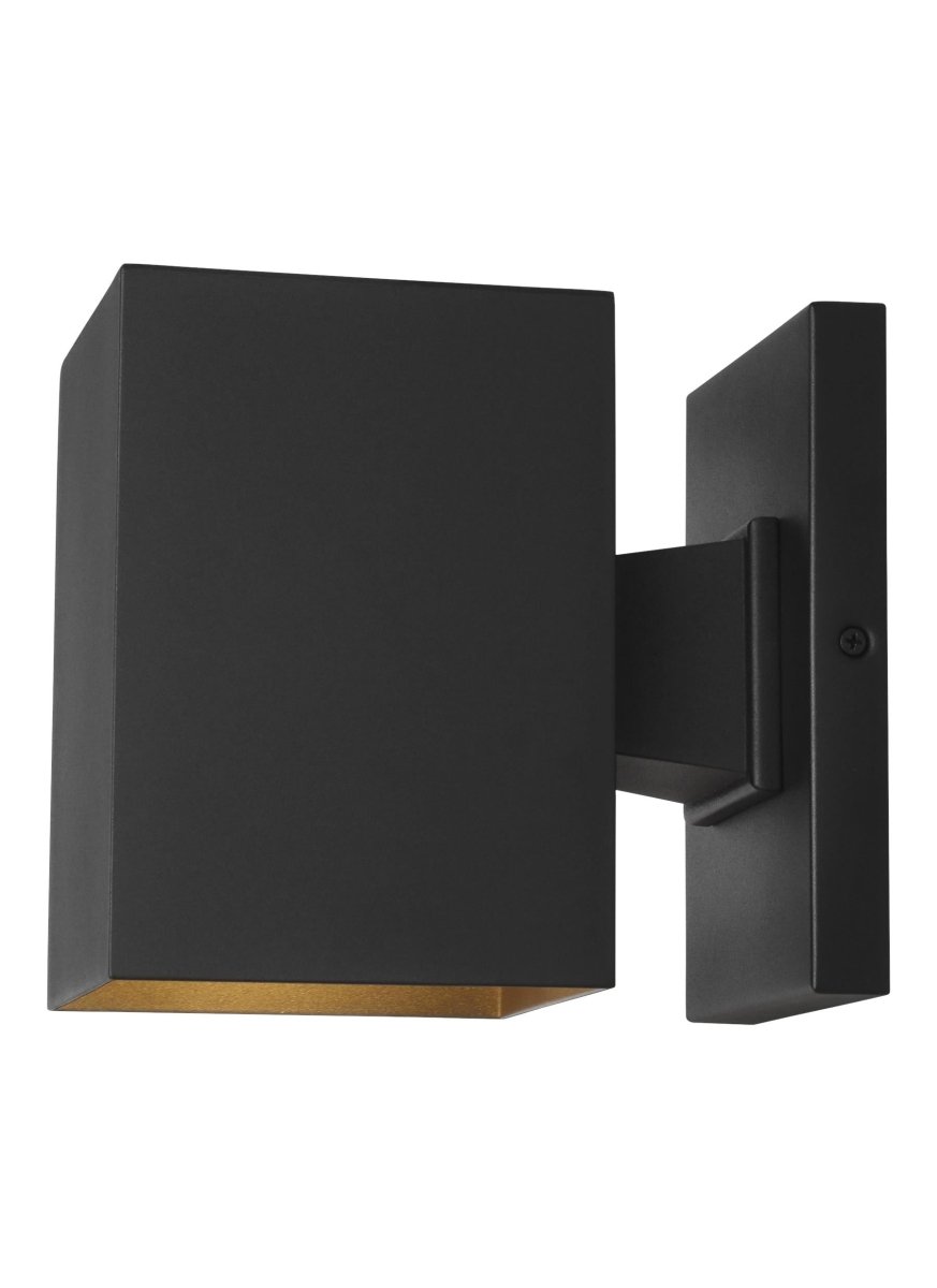 Murale extérieure Pohl - Noir Ampoules DEL incluses 7" by Visual Comfort Studio | Luminaires & cie
