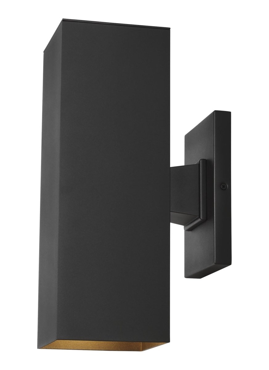 Murale extérieure Pohl - Noir Ampoules DEL incluses 14 1/4" by Visual Comfort Studio | Luminaires & cie