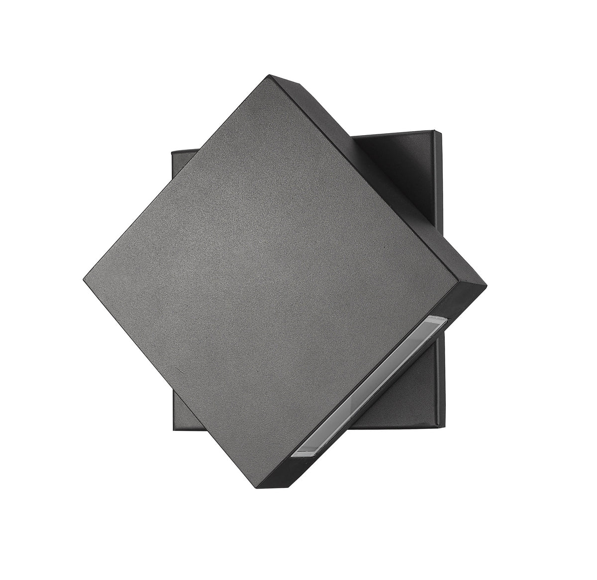 Applique extérieure Quadrate Noir, 9 1/4", nombre ampoules 1 – vue 5