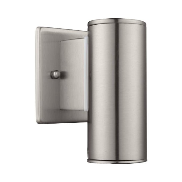 Murale extérieure Riga - Acier inoxydable 6" by Eglo | Luminaires & cie