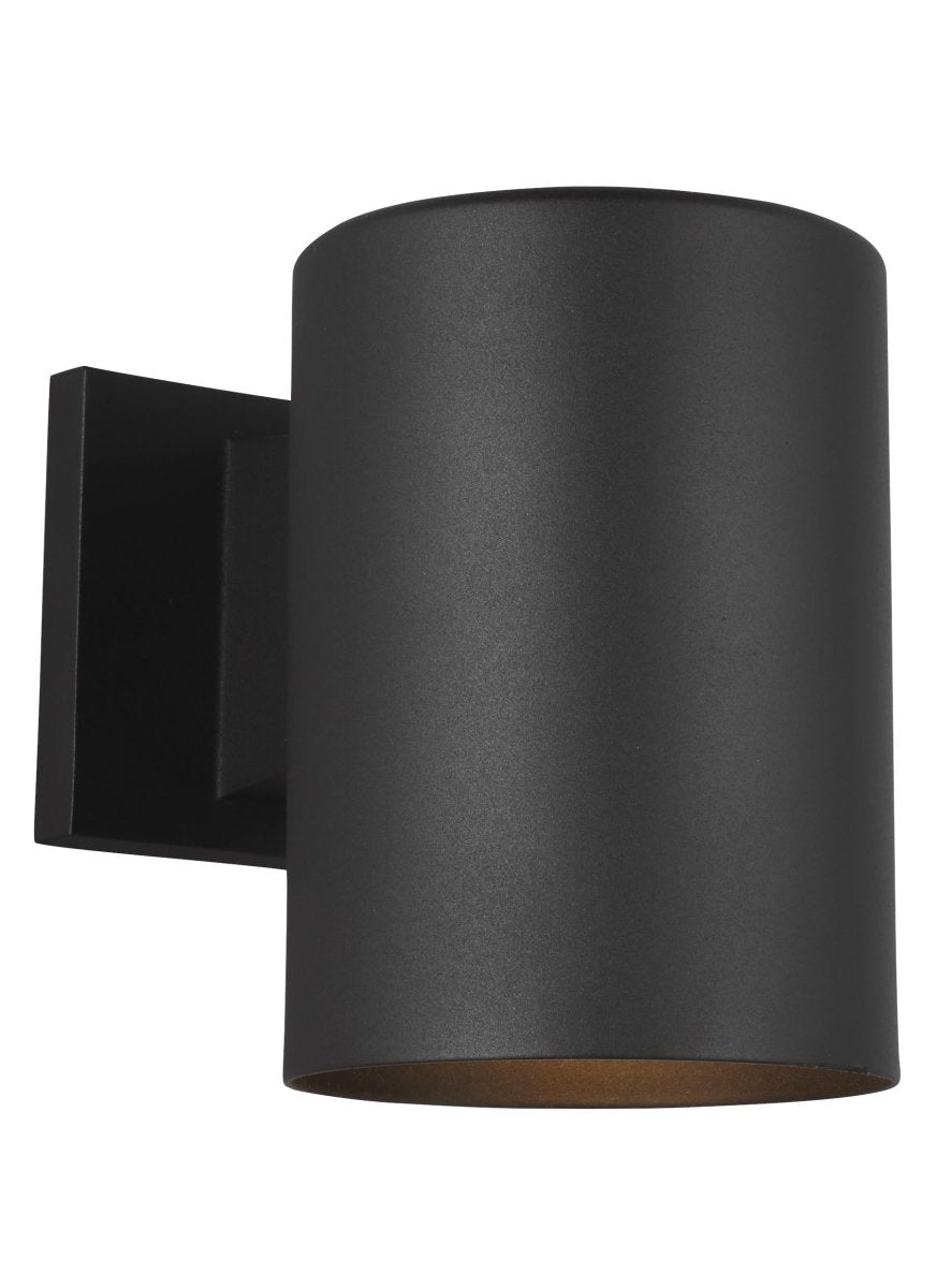 Murale extérieure S Outdoor Cylinders - Noir Ampoules non - incluses 7 1/4" by Visual Comfort Studio | Luminaires & cie