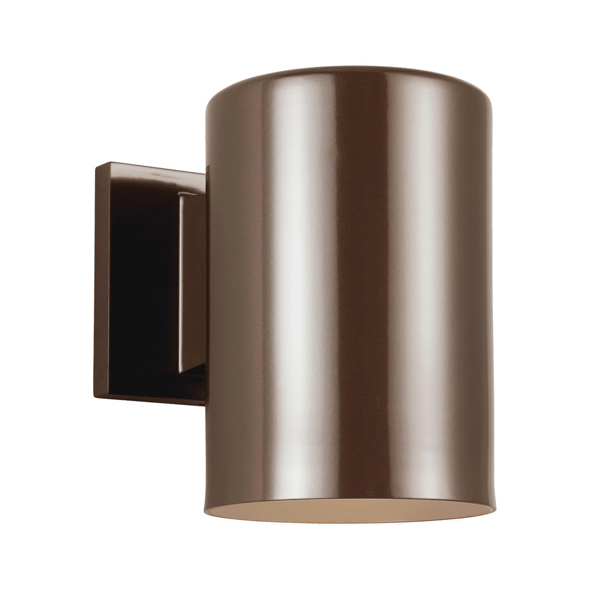 Murale extérieure S Outdoor Cylinders - Bronze Ampoules DEL incluses 7 1/4" by Visual Comfort Studio | Luminaires & cie