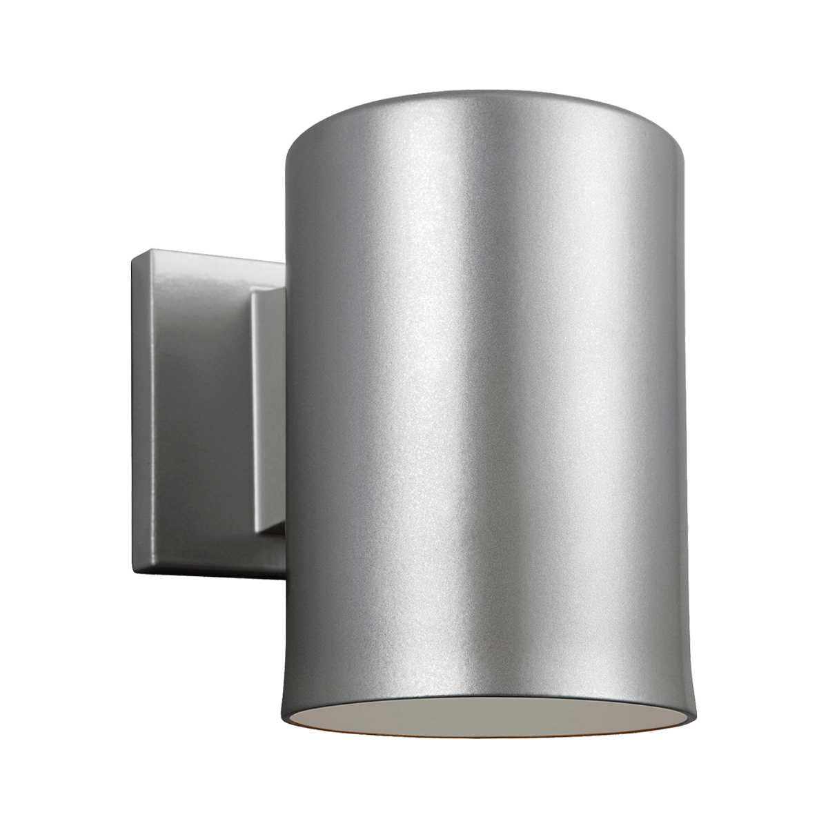 Murale extérieure S Outdoor Cylinders - Nickel brossé peint Ampoules DEL incluses 7 1/4" by Visual Comfort Studio | Luminaires & cie