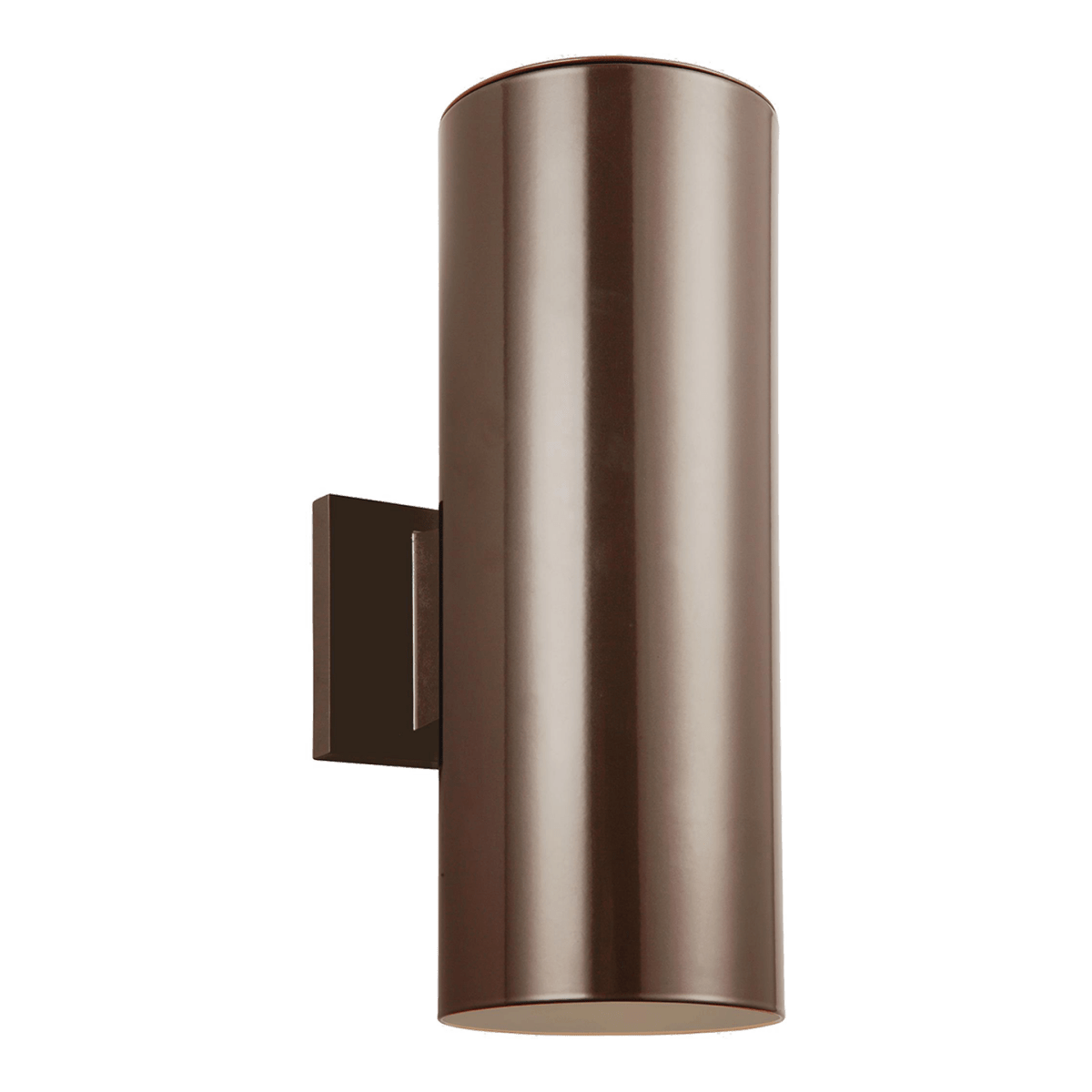 Murale extérieure S Outdoor Cylinders - Bronze Ampoules DEL incluses 14 1/4" by Visual Comfort Studio | Luminaires & cie