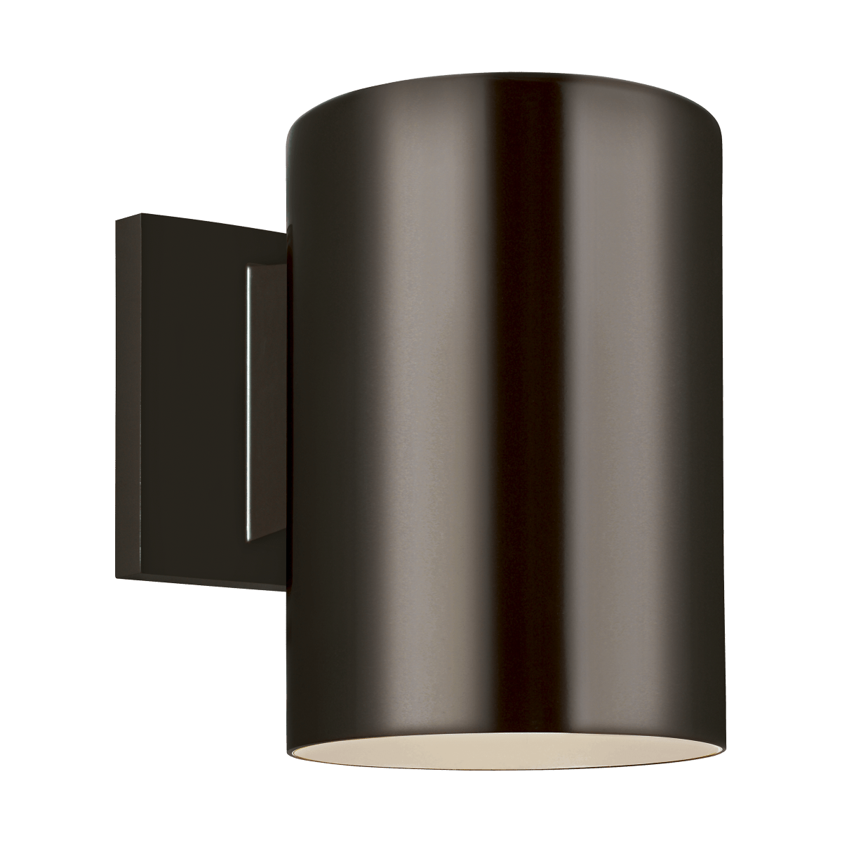 Murale extérieure S Outdoor Cylinders - Bronze Module DEL intégré 7 1/4" by Visual Comfort Studio | Luminaires & cie