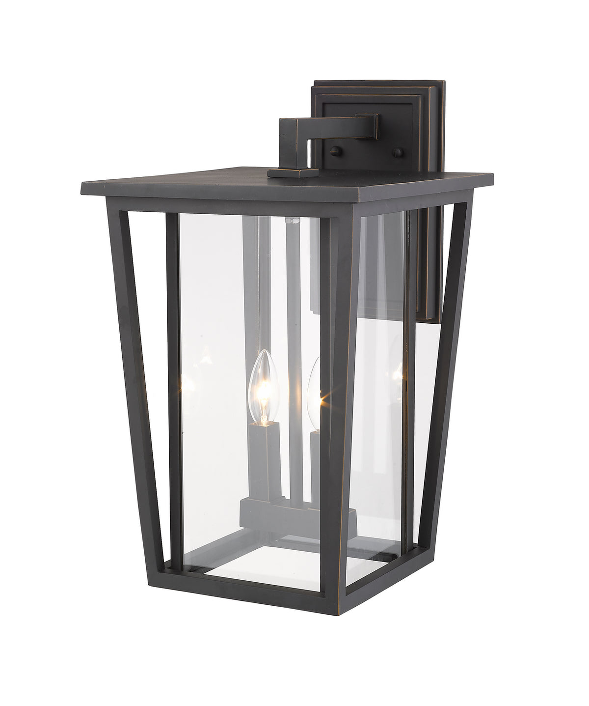 Lanterne murale extérieure Seoul Bronze huilé, 11 1/4" – vue 2