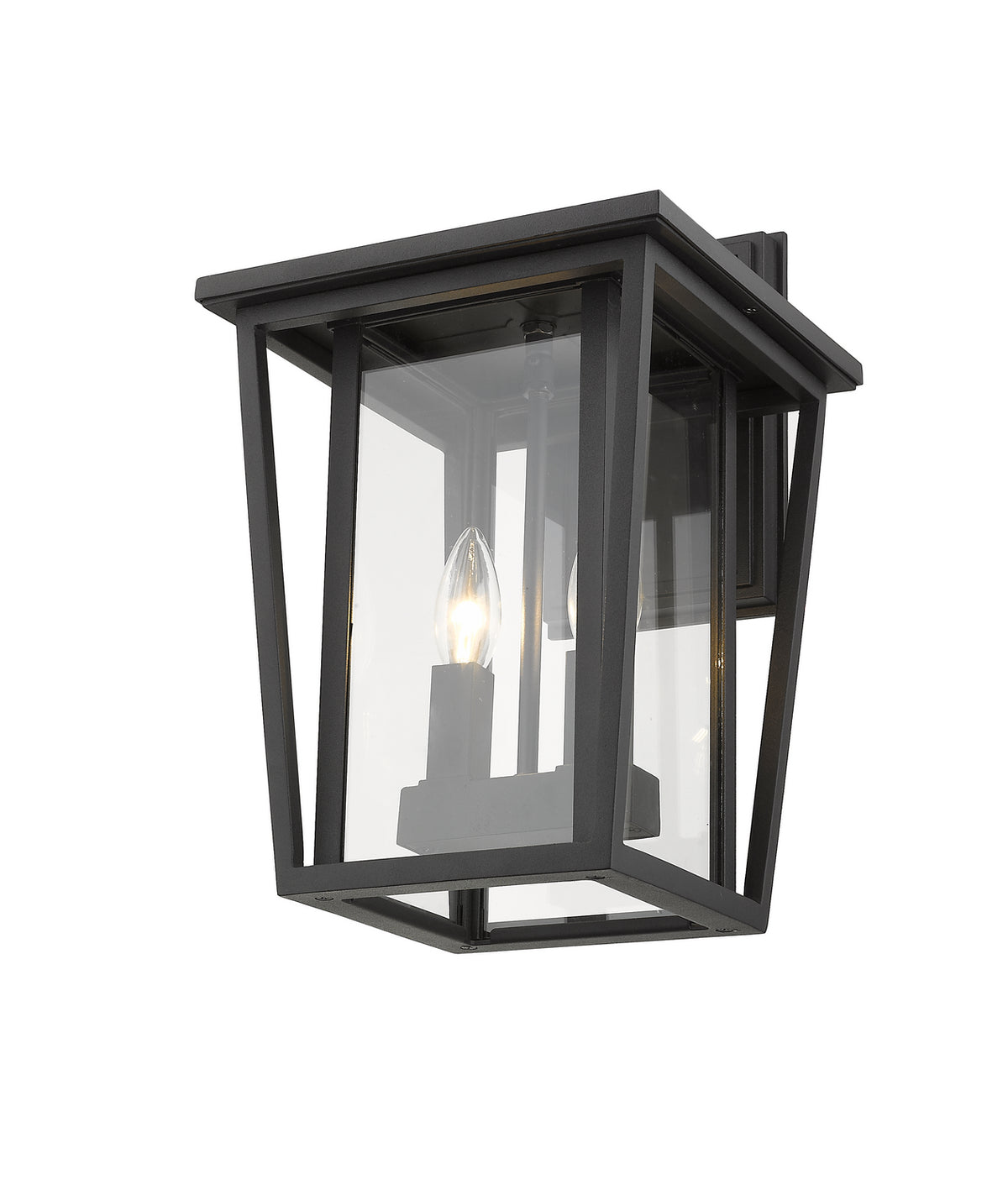 Lanterne murale extérieure Seoul Noir, 9 1/4" – vue 4