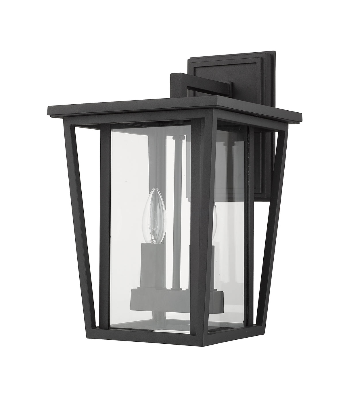 Lanterne murale extérieure Seoul Noir, 9 1/4" – vue 5