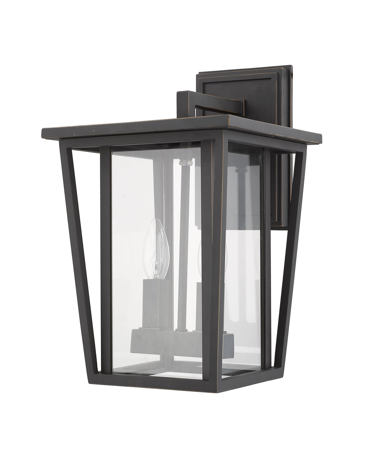 Lanterne murale extérieure Seoul Bronze huilé, 9 1/4" – vue 5