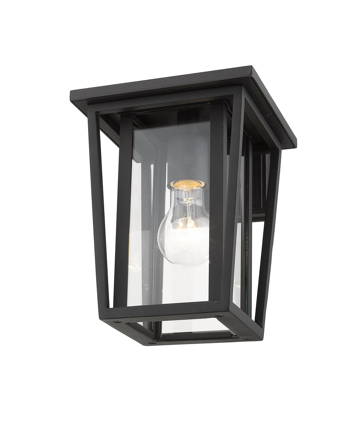 Lanterne murale extérieure Seoul Noir, 7 1/4" – vue 4