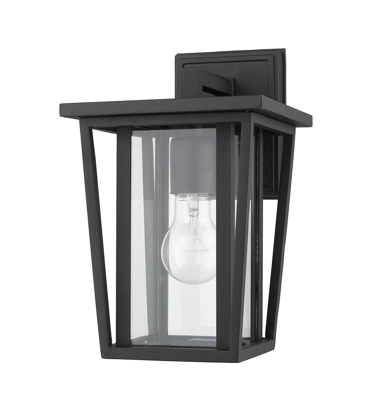 Lanterne murale extérieure Seoul Noir, 7 1/4" – vue 5