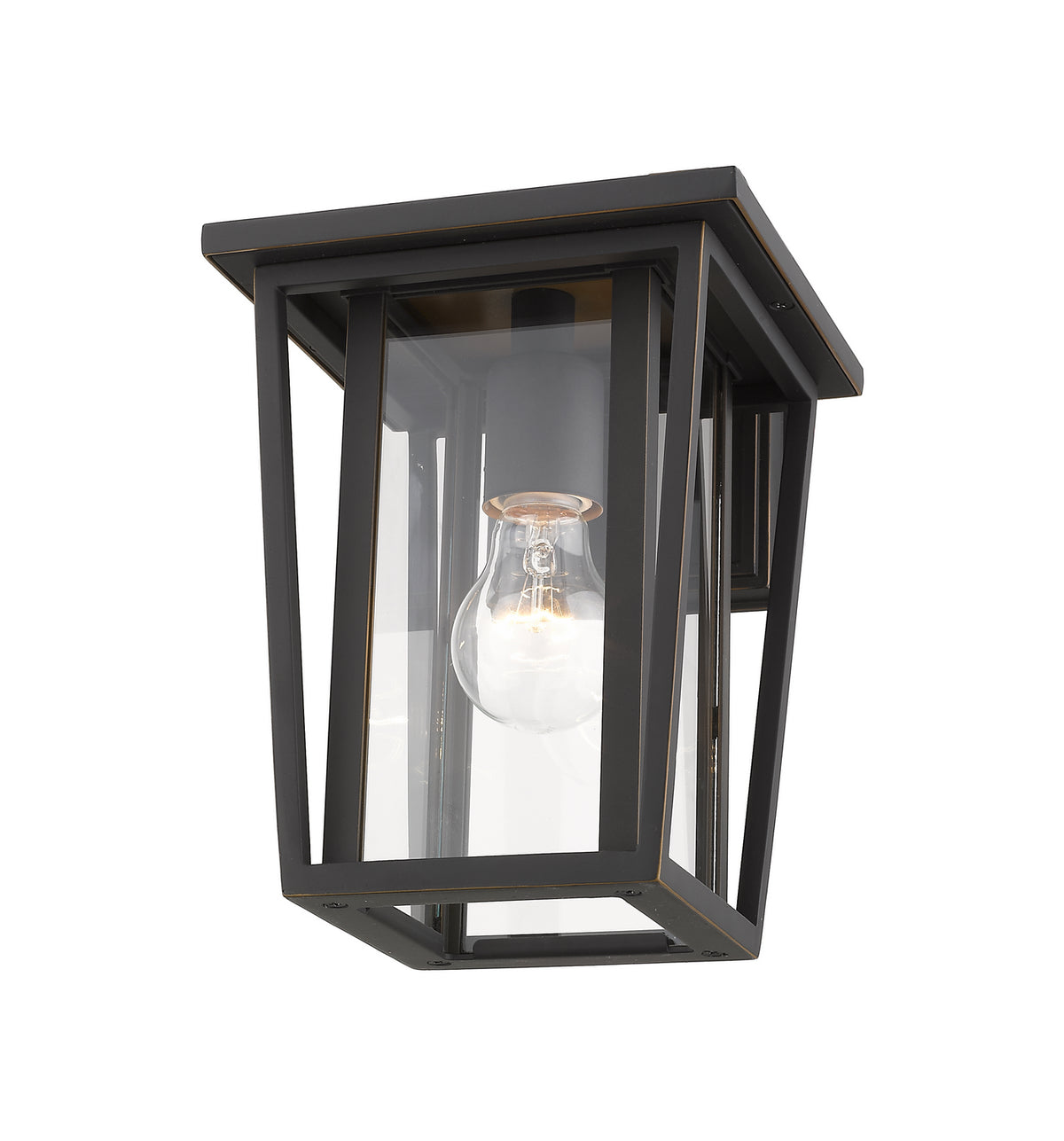Lanterne murale extérieure Seoul Bronze huilé, 7 1/4" – vue 4