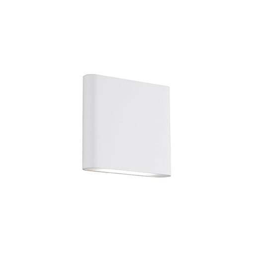 Murale extérieure Slate - Blanc 6 1/8" Éclairage bi - directionnel by Kuzco Lighting | Luminaires & cie