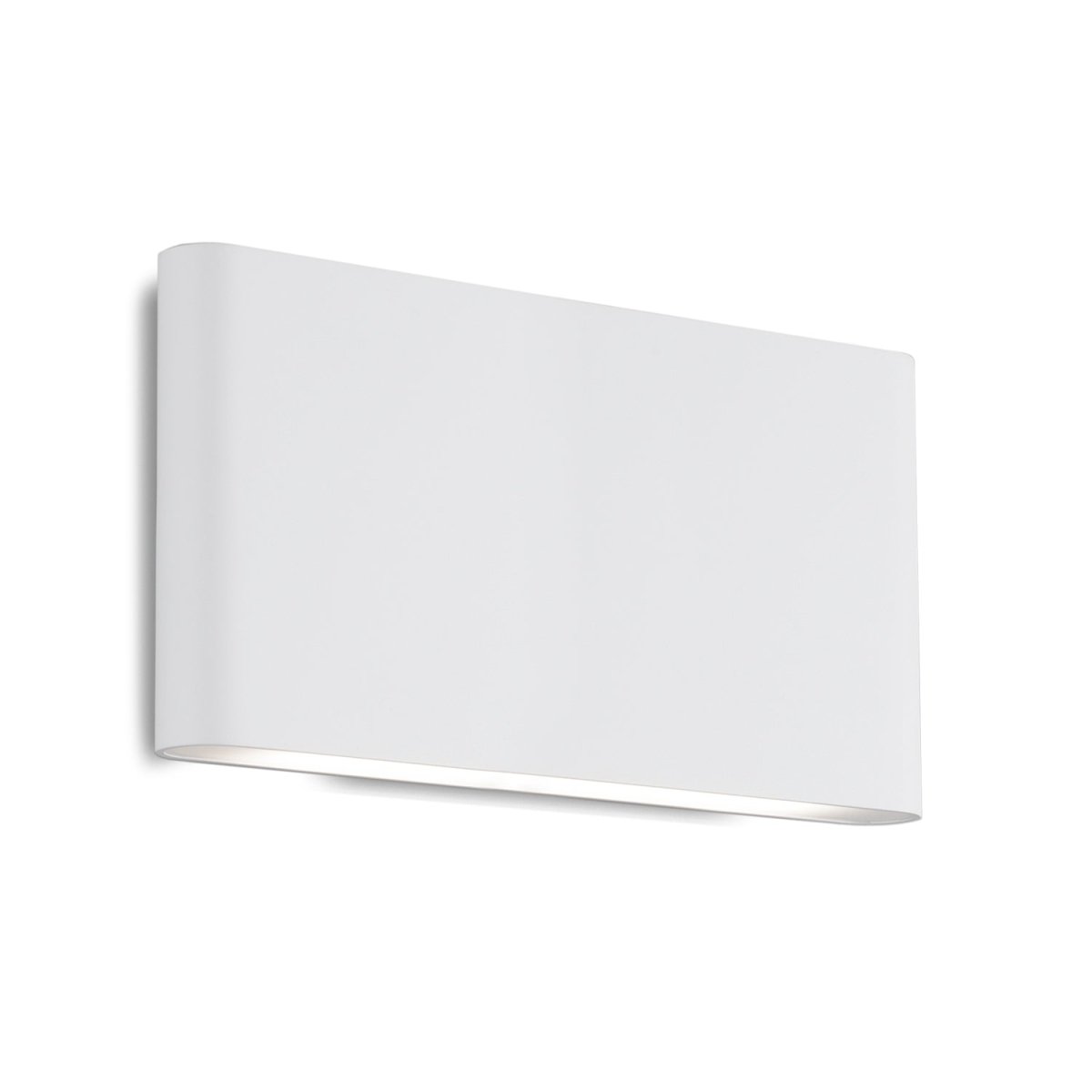 Murale extérieure Slate - Blanc 9 7/8" Éclairage 1 direction by Kuzco Lighting | Luminaires & cie