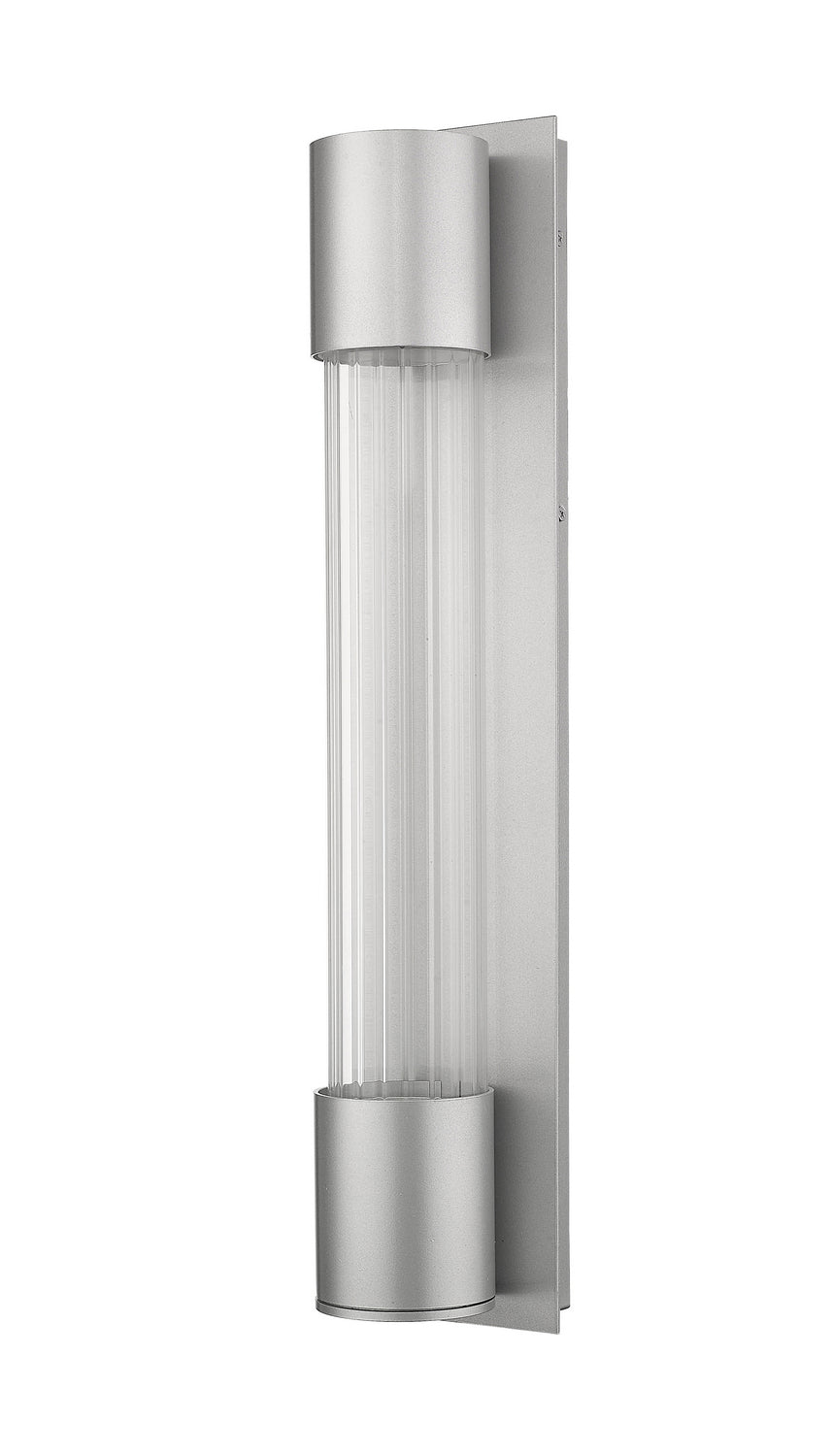 Applique extérieure Striate Argent, 24" – vue 5