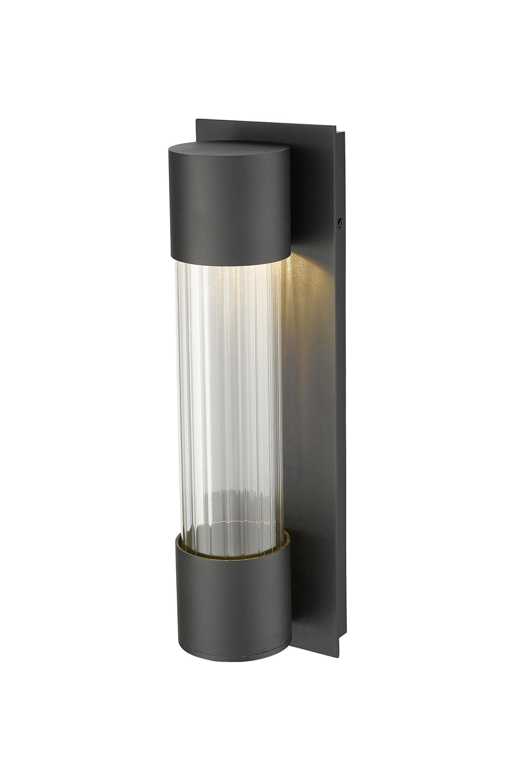 Applique extérieure Striate Noir, 17" – vue 4