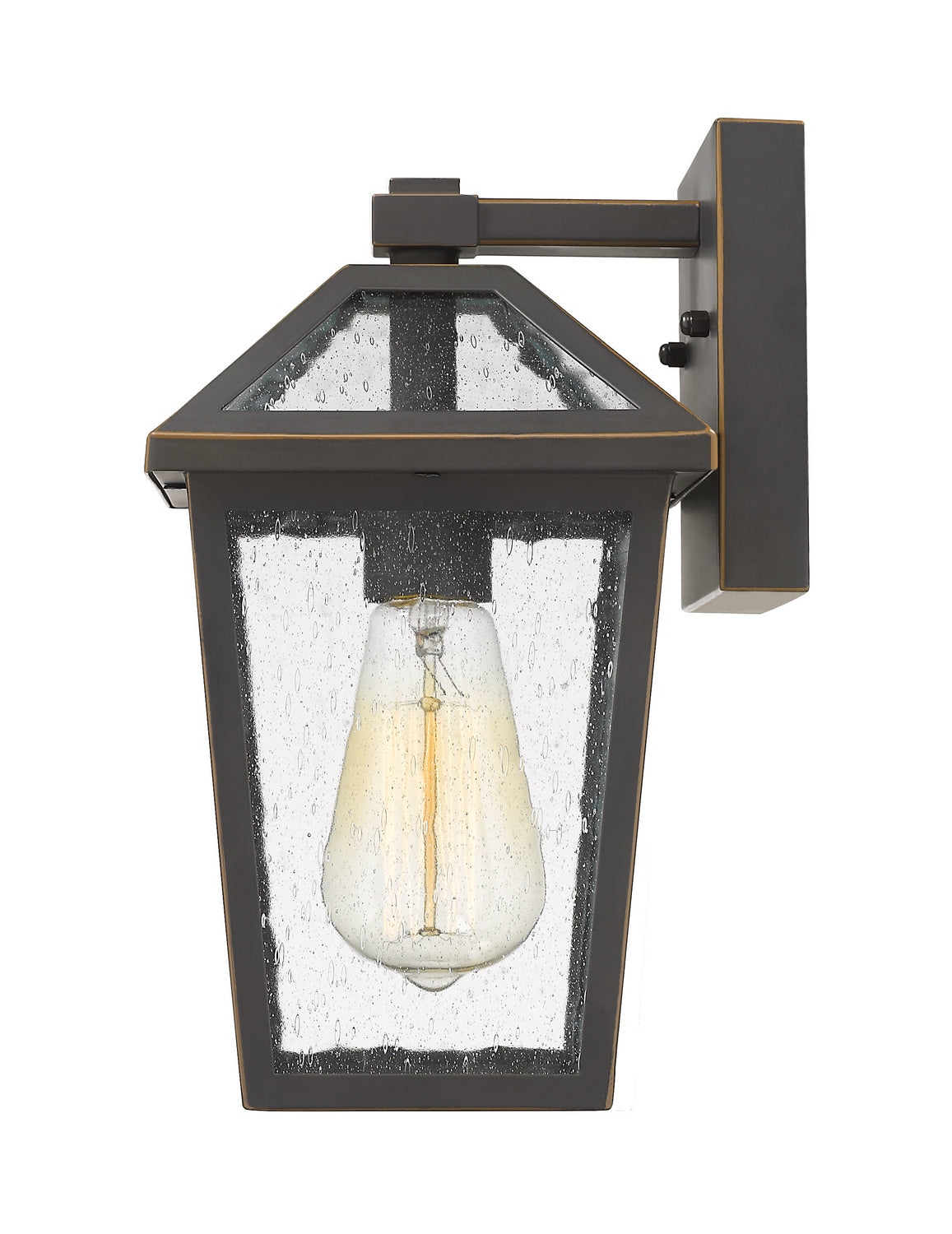 Lanterne murale extérieure Talbot Bronze huilé, 7" – vue 2