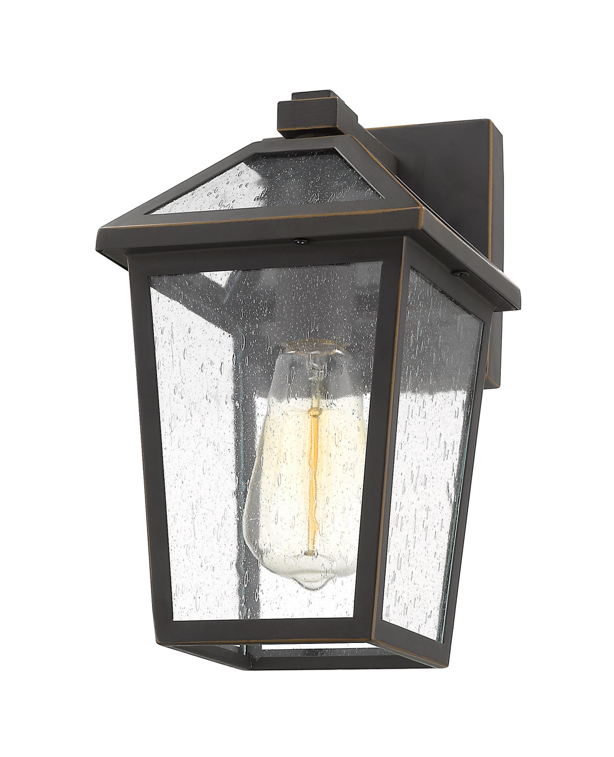 Lanterne murale extérieure Talbot Bronze huilé, 7" – vue 3