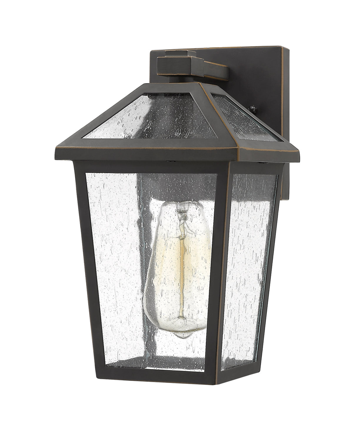 Lanterne murale extérieure Talbot Bronze huilé, 7" – vue 4