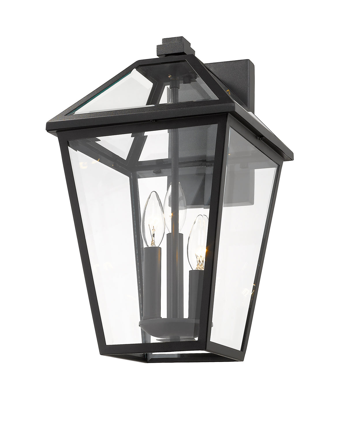 Lanterne murale extérieure Talbot Noir, 12 1/4" – vue 3