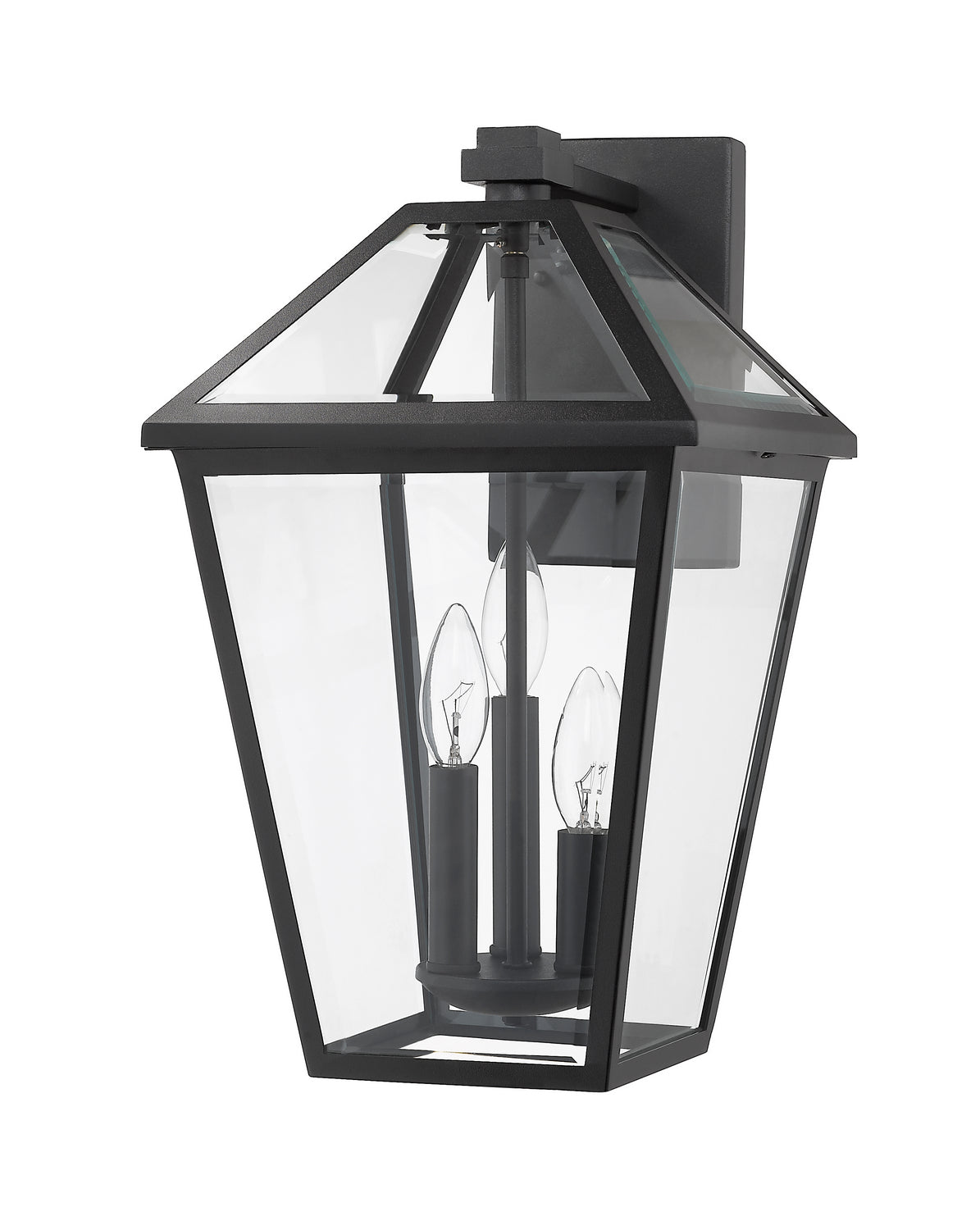 Lanterne murale extérieure Talbot Noir, 12 1/4" – vue 4