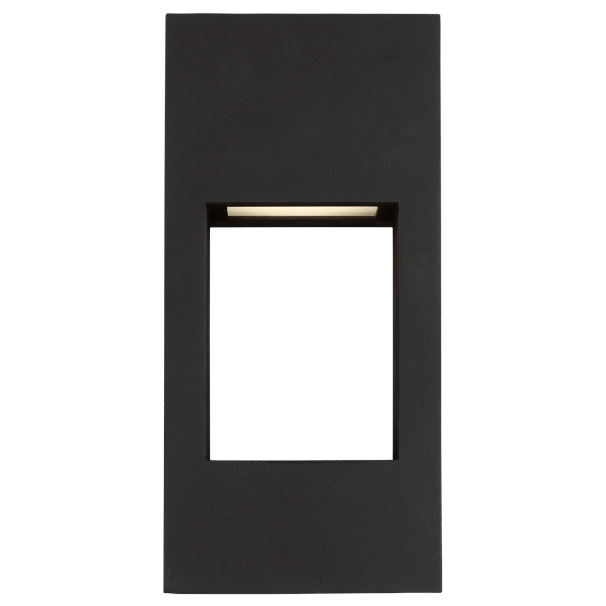 Murale extérieure Testa - Noir 5 3/4" 12" by Visual Comfort Studio | Luminaires & cie