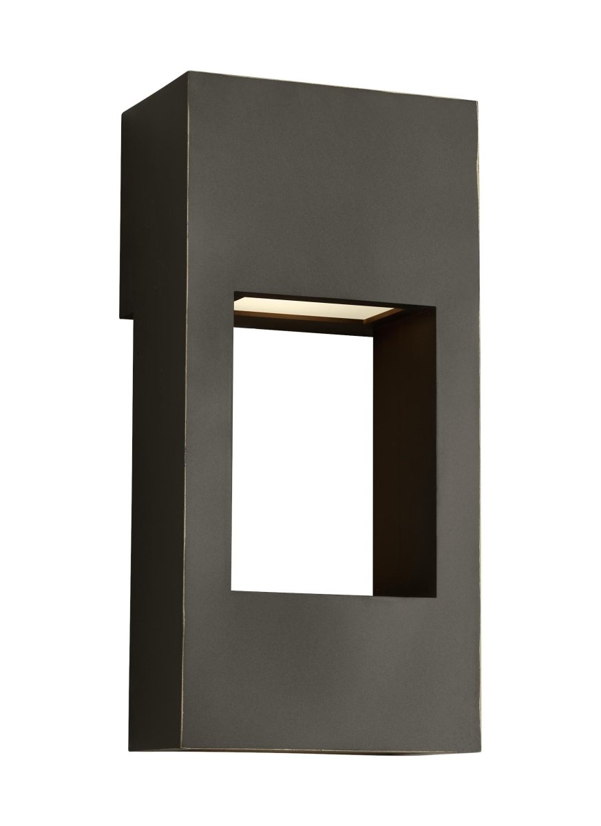 Murale extérieure Testa - Bronze antique 5 3/4" 12" by Visual Comfort Studio | Luminaires & cie