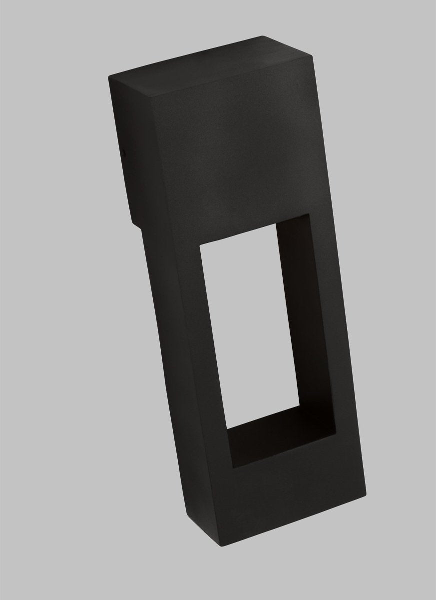 Murale extérieure Testa - Noir 5 3/4" 16" by Visual Comfort Studio | Luminaires & cie